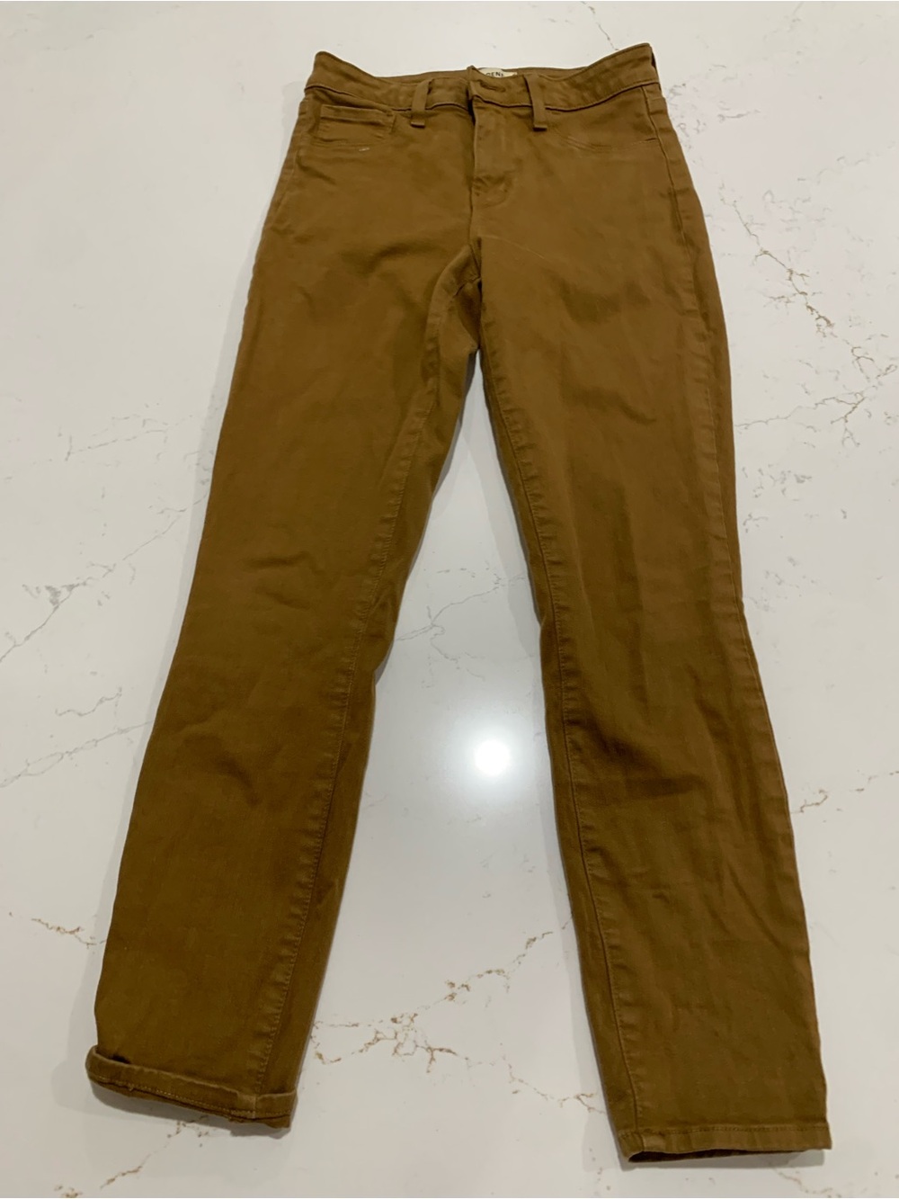 L’Agence Margot Denim Stretch High Rise Skinny Leg Slim Straight Jeans - Sz 26